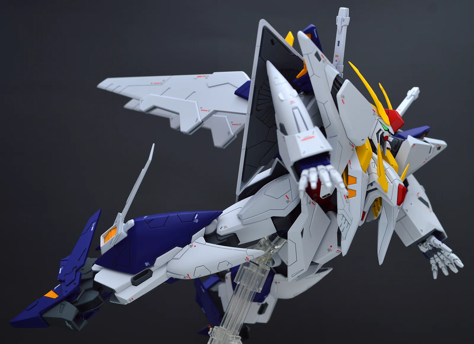 HGUC クスィーガンダムを改修して作る。素組～改修～塗装～完成/長編