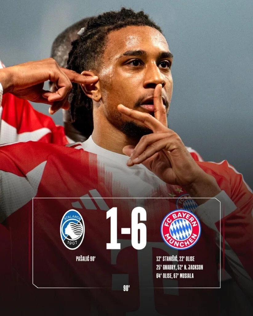 25-'26 UEFAチャンピオンズリーグ準々々決勝1stレグ(アタランタvs