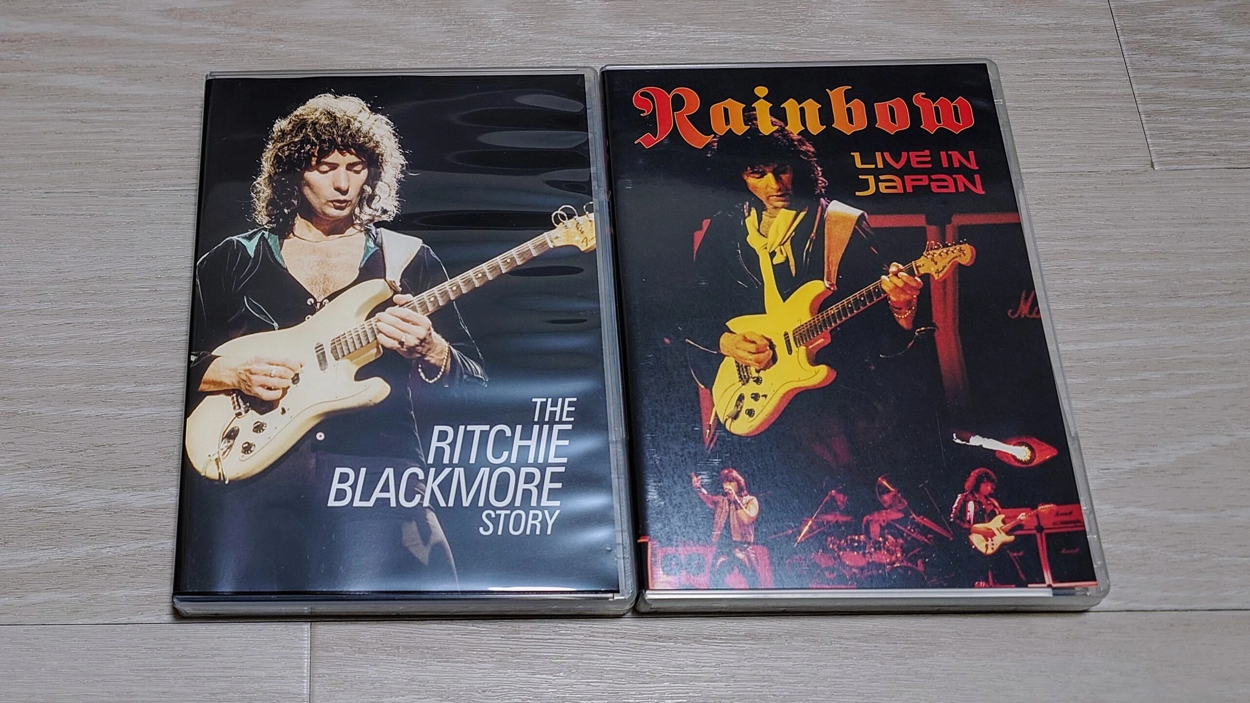 レインボーアルバム8枚セット　リッチー・ブラックモア Ritchie Blackmore Story +Rainbow: Live In Japn 1984 : : Ritchie