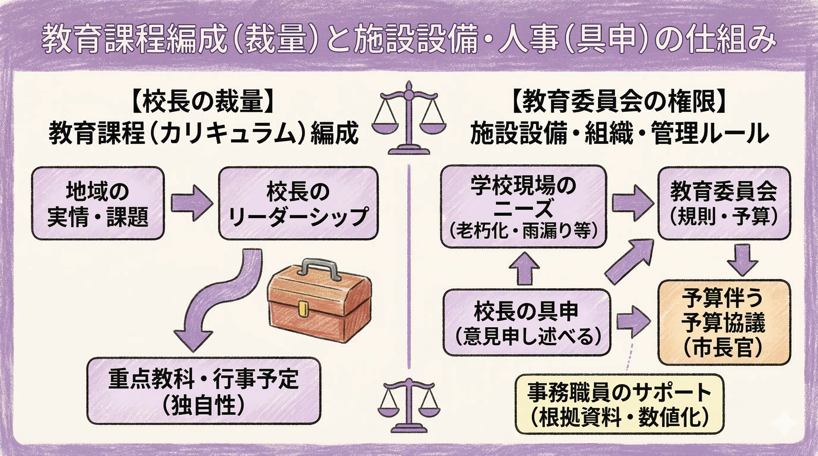 校長先生の決断の裏側：学校教育法から読み解くトップの権限と責任