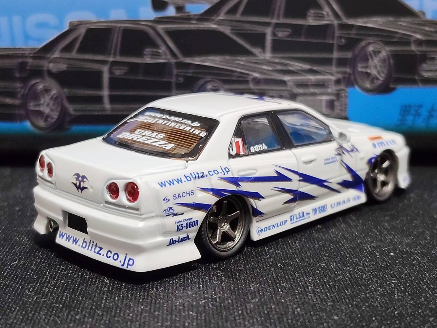 MORTAL MODEL 1/64 BLITZ ER34 D1 SPECIAL 2003｜岡田衛