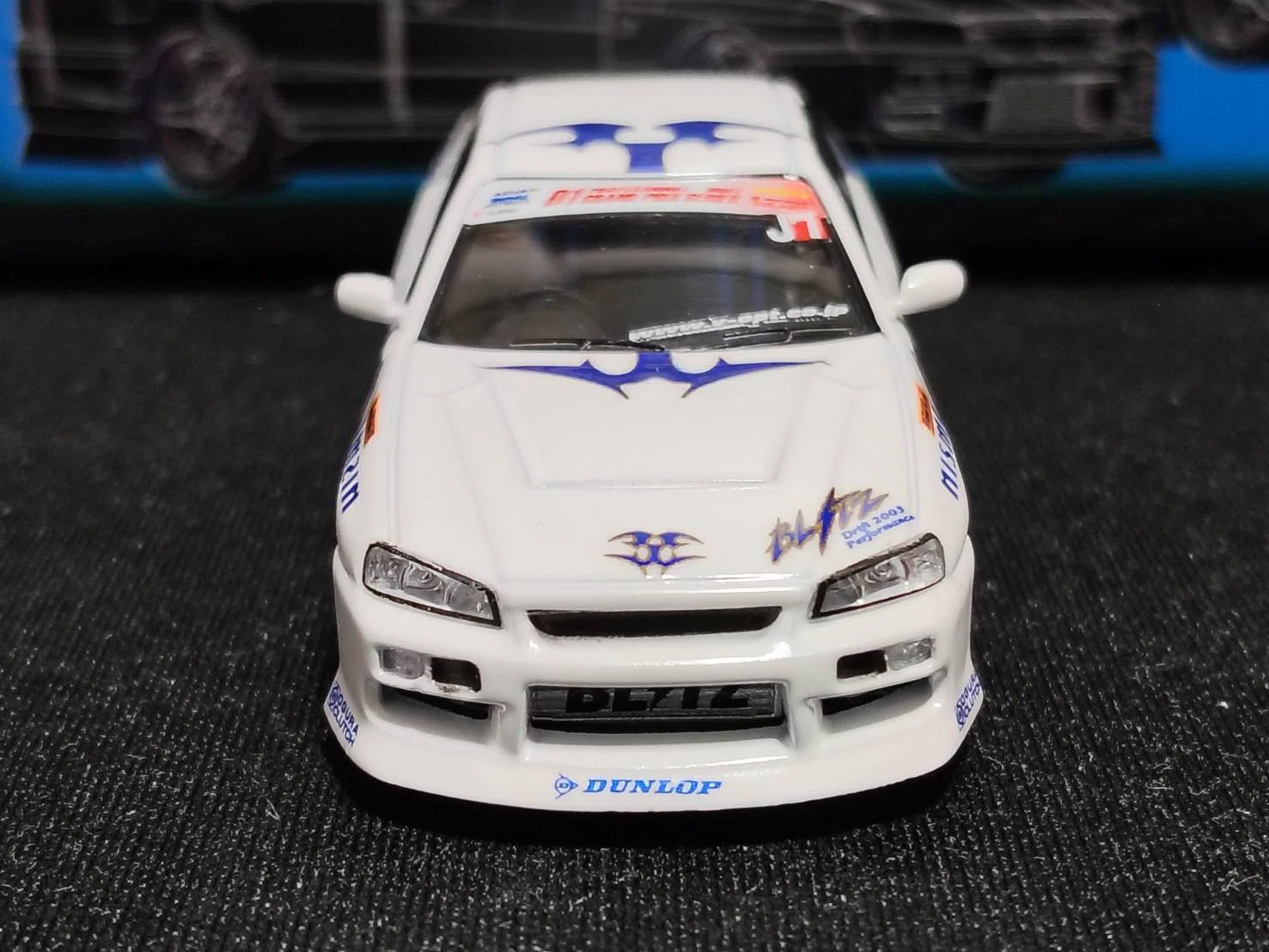 MORTAL MODEL 1/64 BLITZ ER34 D1 SPECIAL 2003｜岡田衛