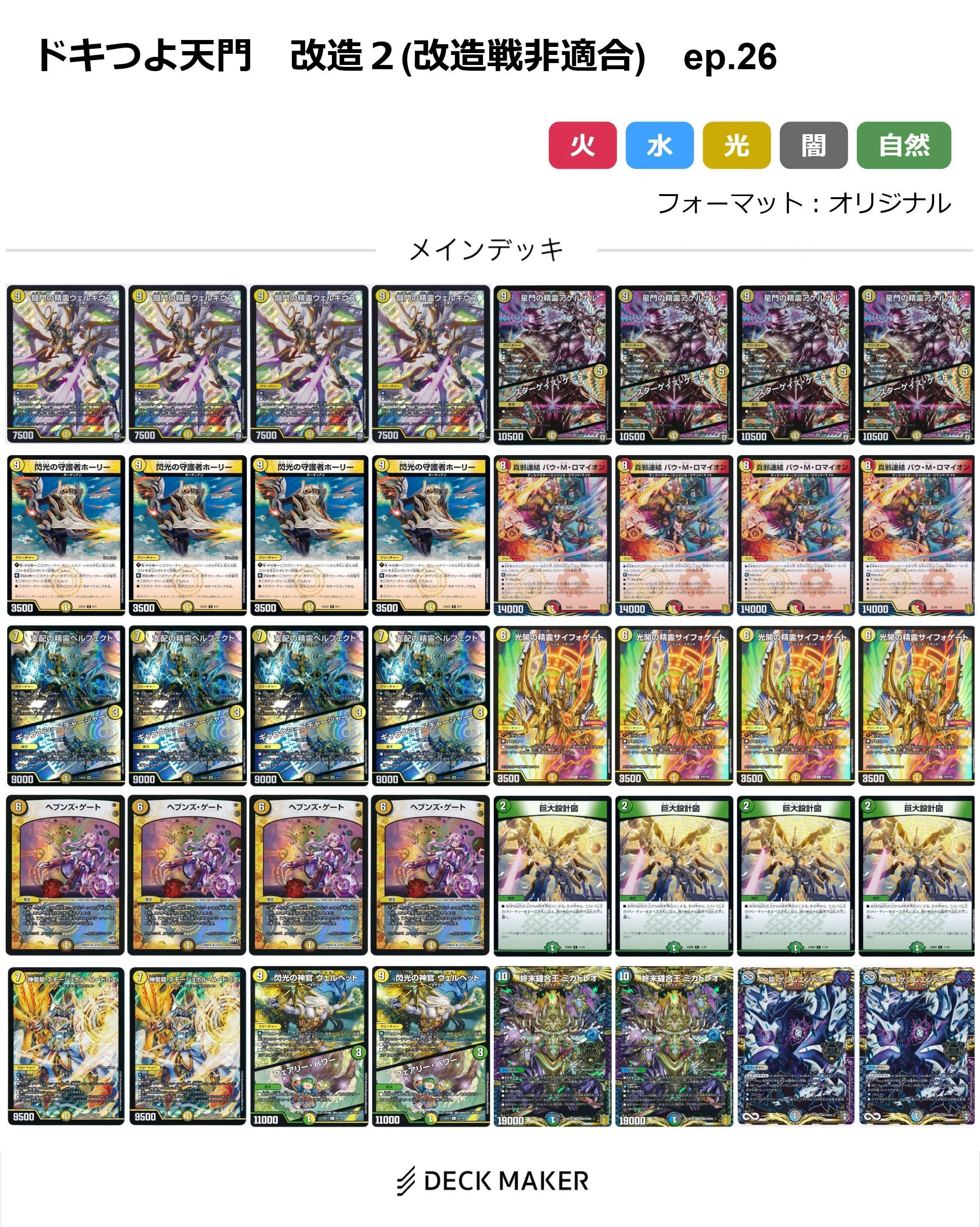 デュエマ】逆転こそが王道だ！！ 光自然巨大ゲートの攻略法