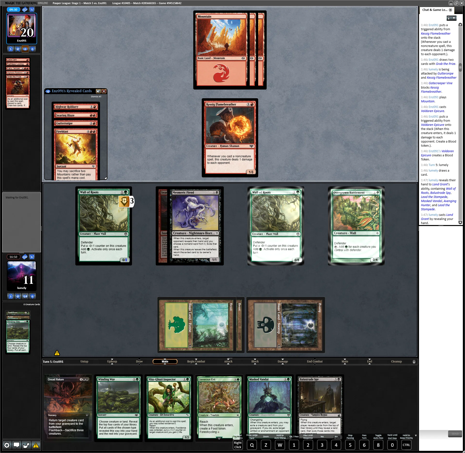 Pauper】壁スパイが赤単マッドネスにこの先生きのこるには｜るーめり