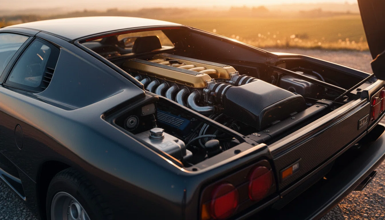 ランボルギーニ ディアブロ 純粋なV12エンジン体験
