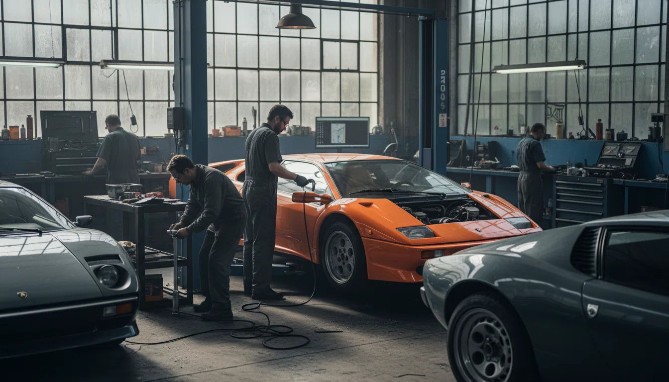 ランボルギーニ ディアブロ メンテナンス専門工場