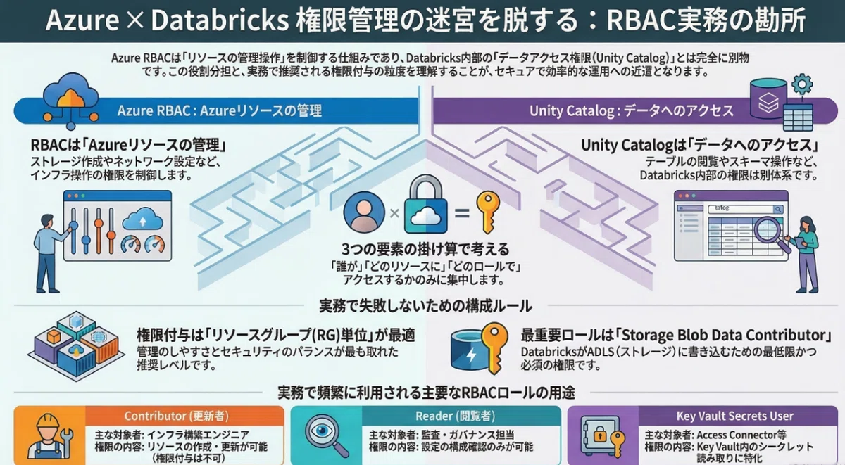 Databricks Rbac Settings Azure × Databricksの権限構造を整理する RBACの実務的な理解|Mellow Launch
