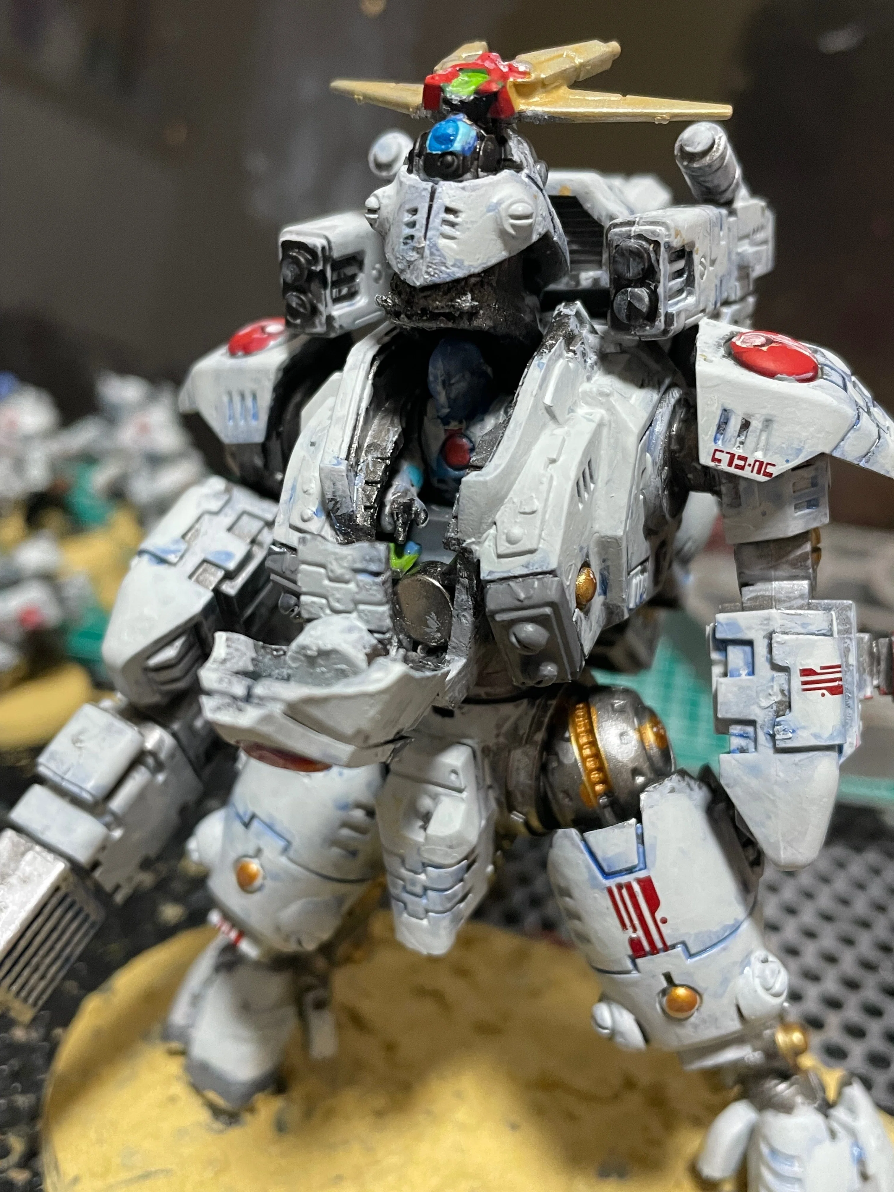 ウォーハンマー タウ エンパイア ゴーストキールバトルスーツ