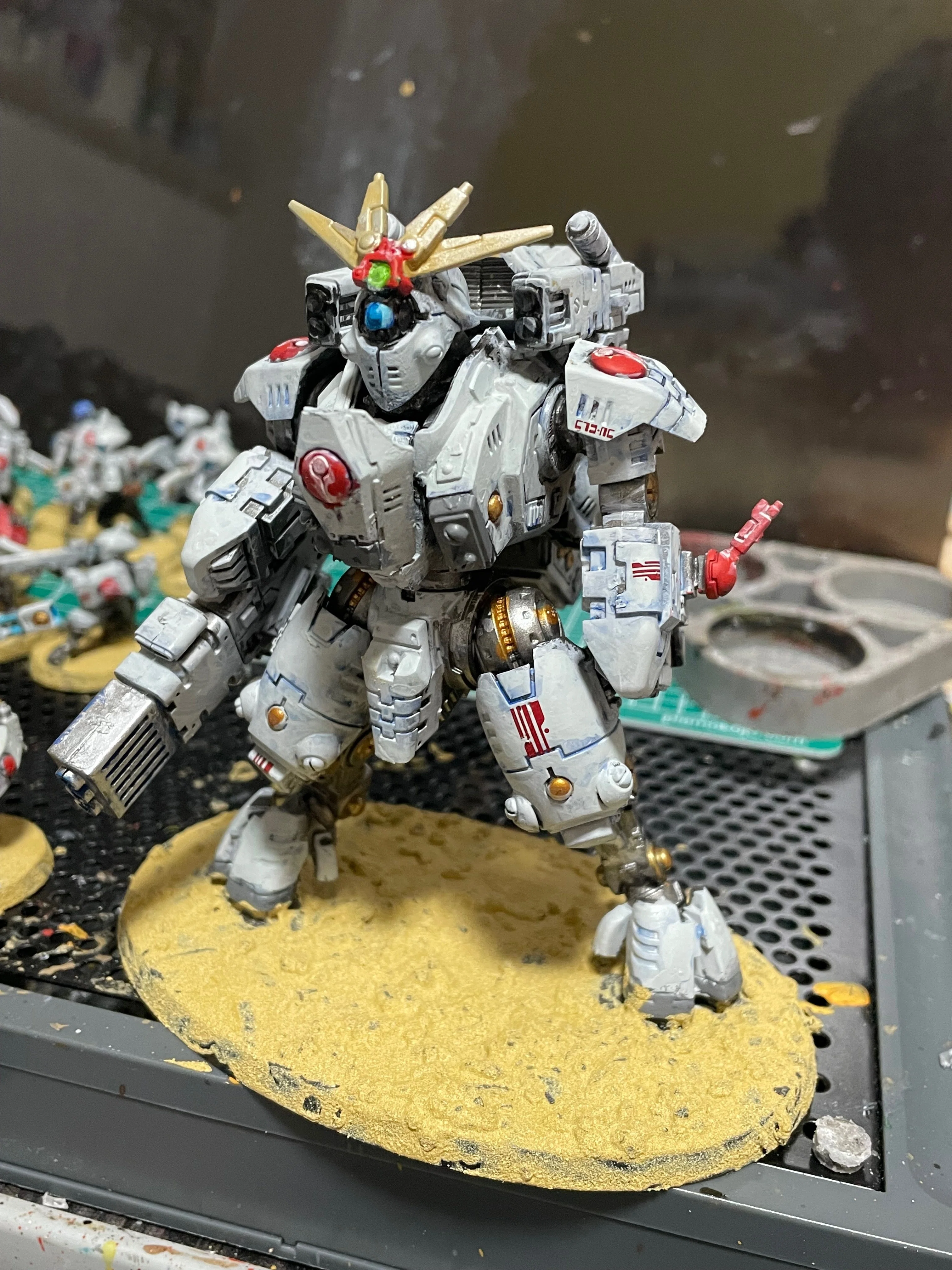 ウォーハンマー タウ エンパイア ゴーストキールバトルスーツ
