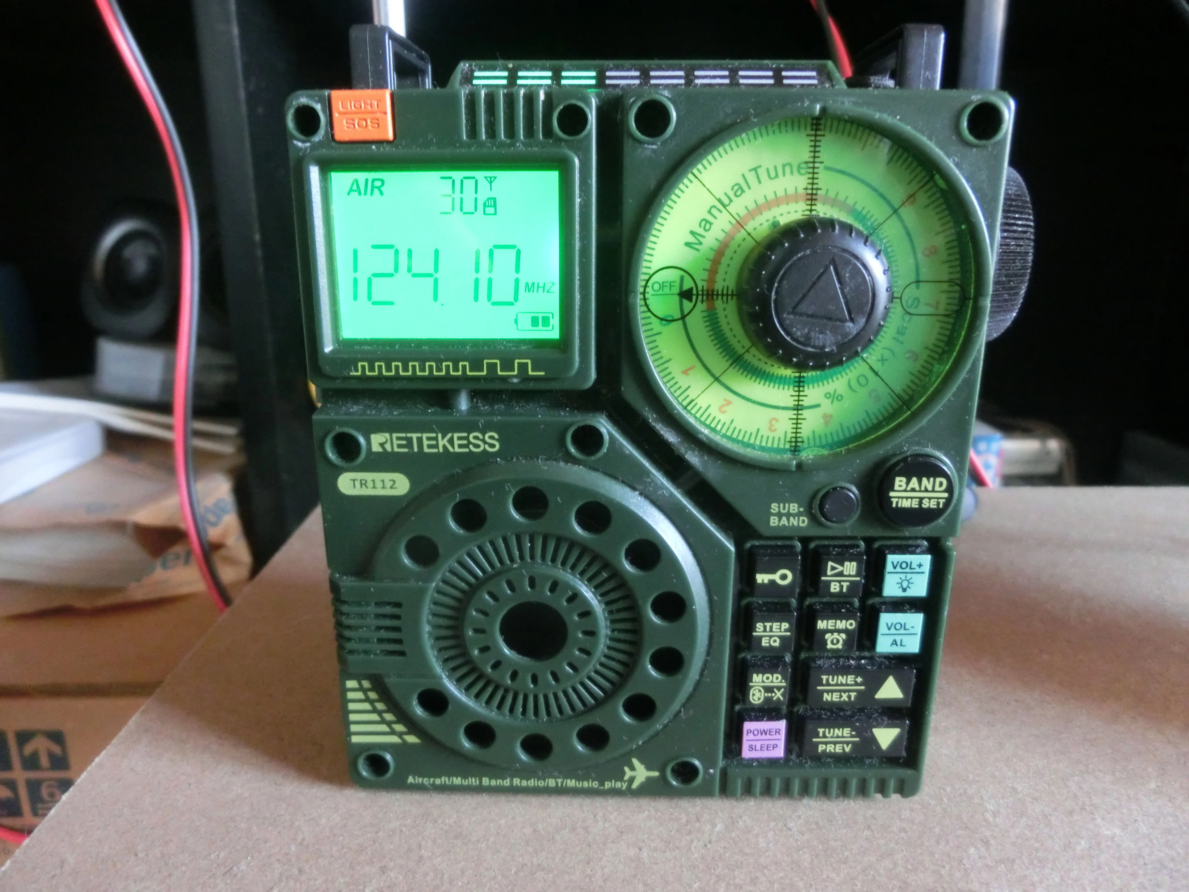 TR112で航空無線を受信することは超再生受信機に似ている｜ごくらく