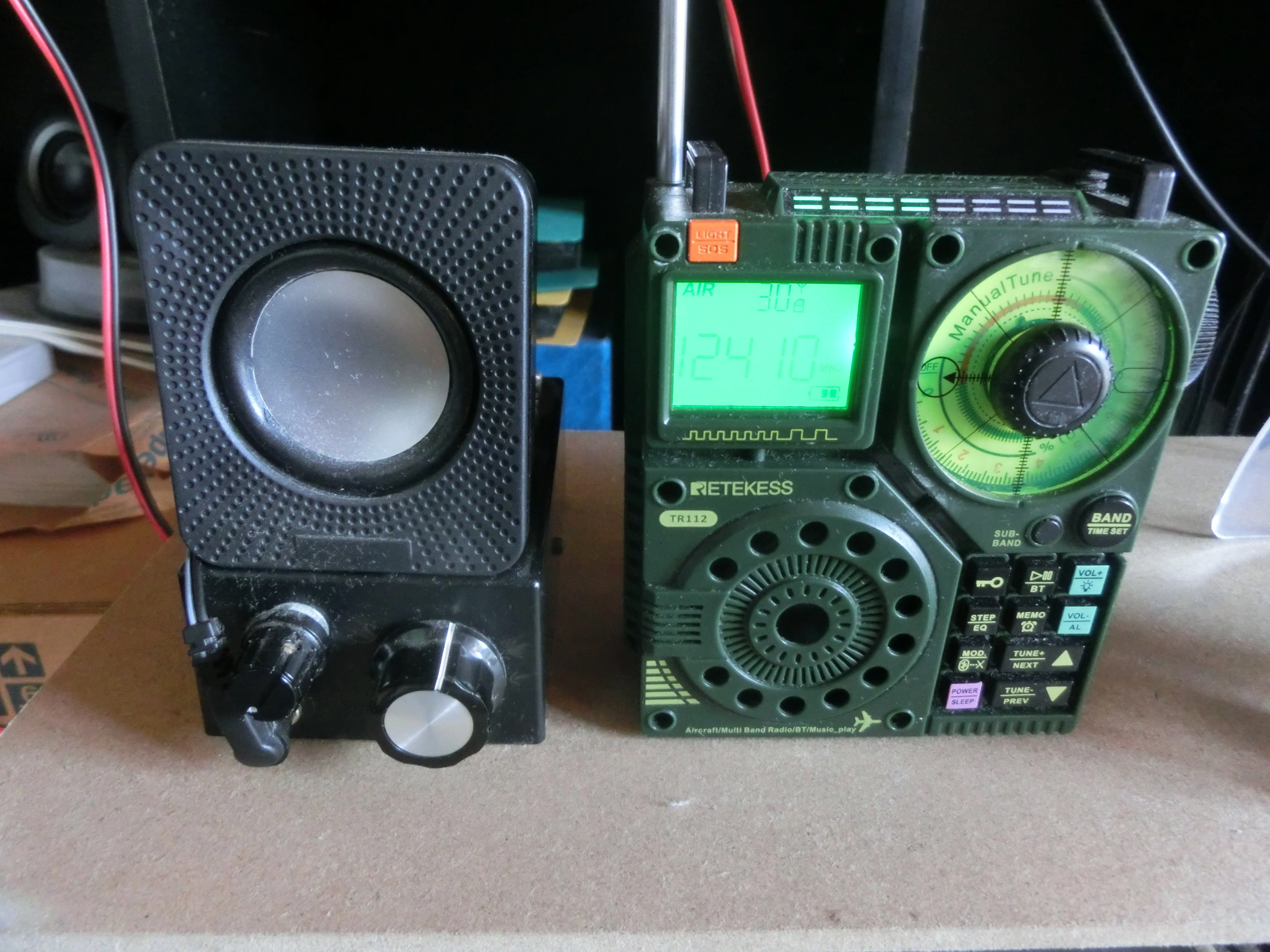 TR112で航空無線を受信することは超再生受信機に似ている｜ごくらく