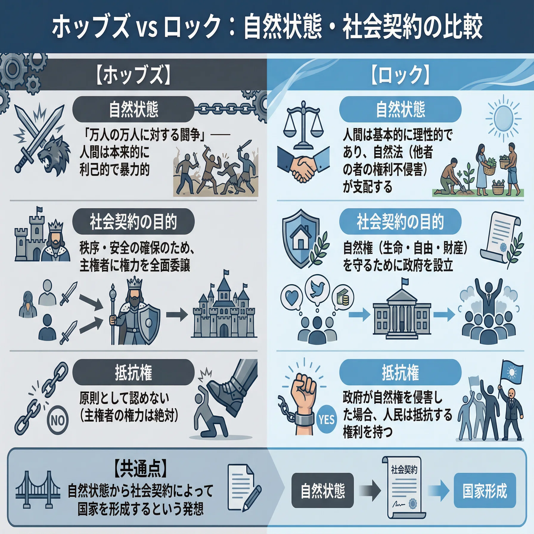 高校倫理は役に立つ】第6回 ロックの自然権思想と現代の人権問題——国家