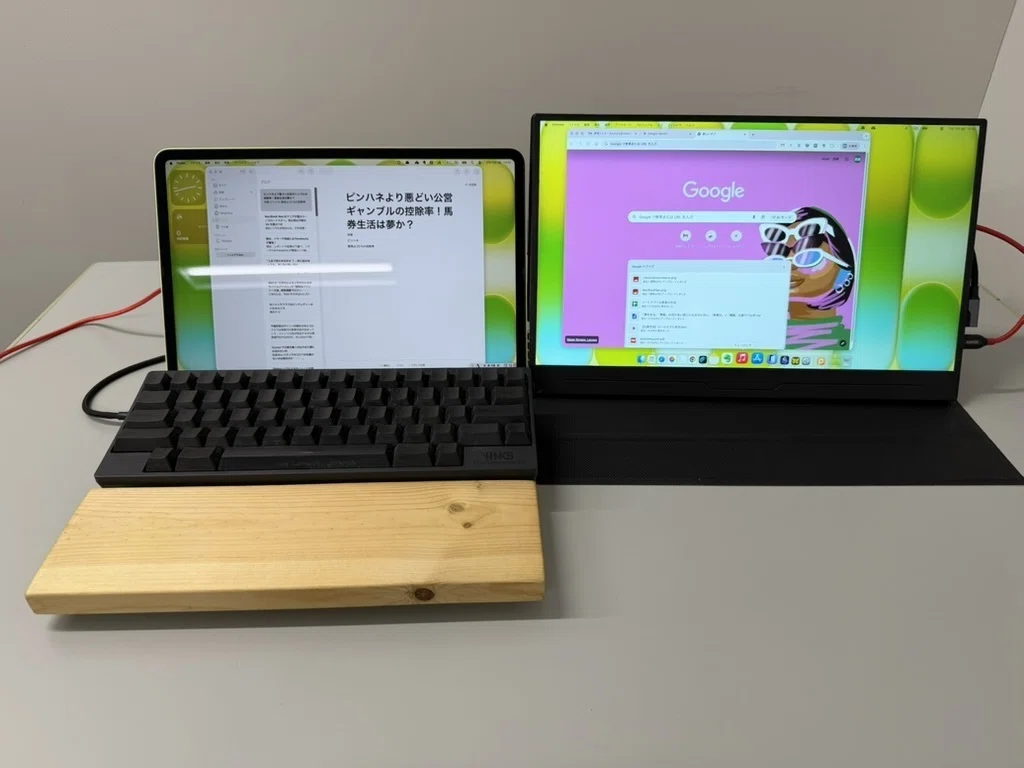 祝！執筆環境完成 MacBook Neo＋HHKB(尊師スタイル）＋セカンド