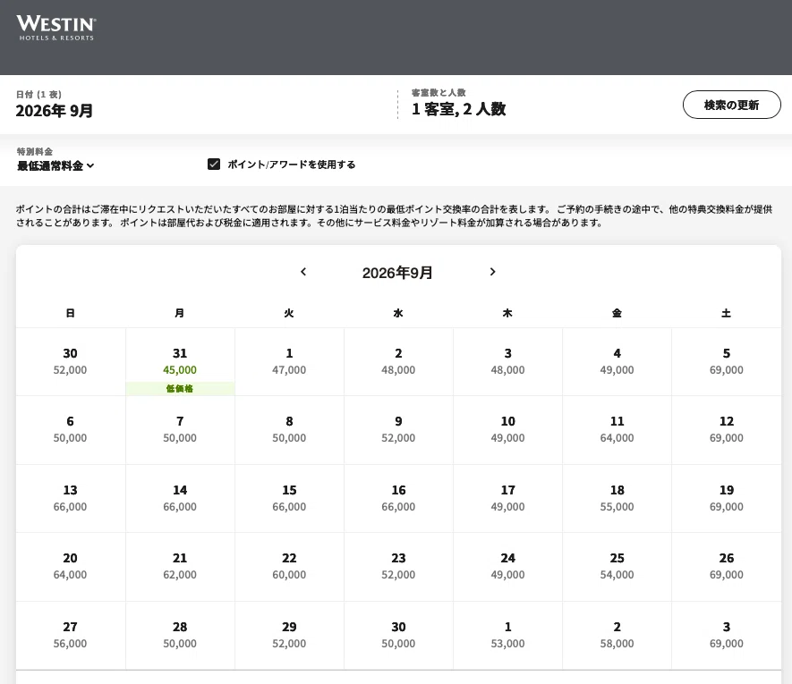 朗報!?】マリオットボンヴォイのトップオフ制度、25,000ptへ拡充
