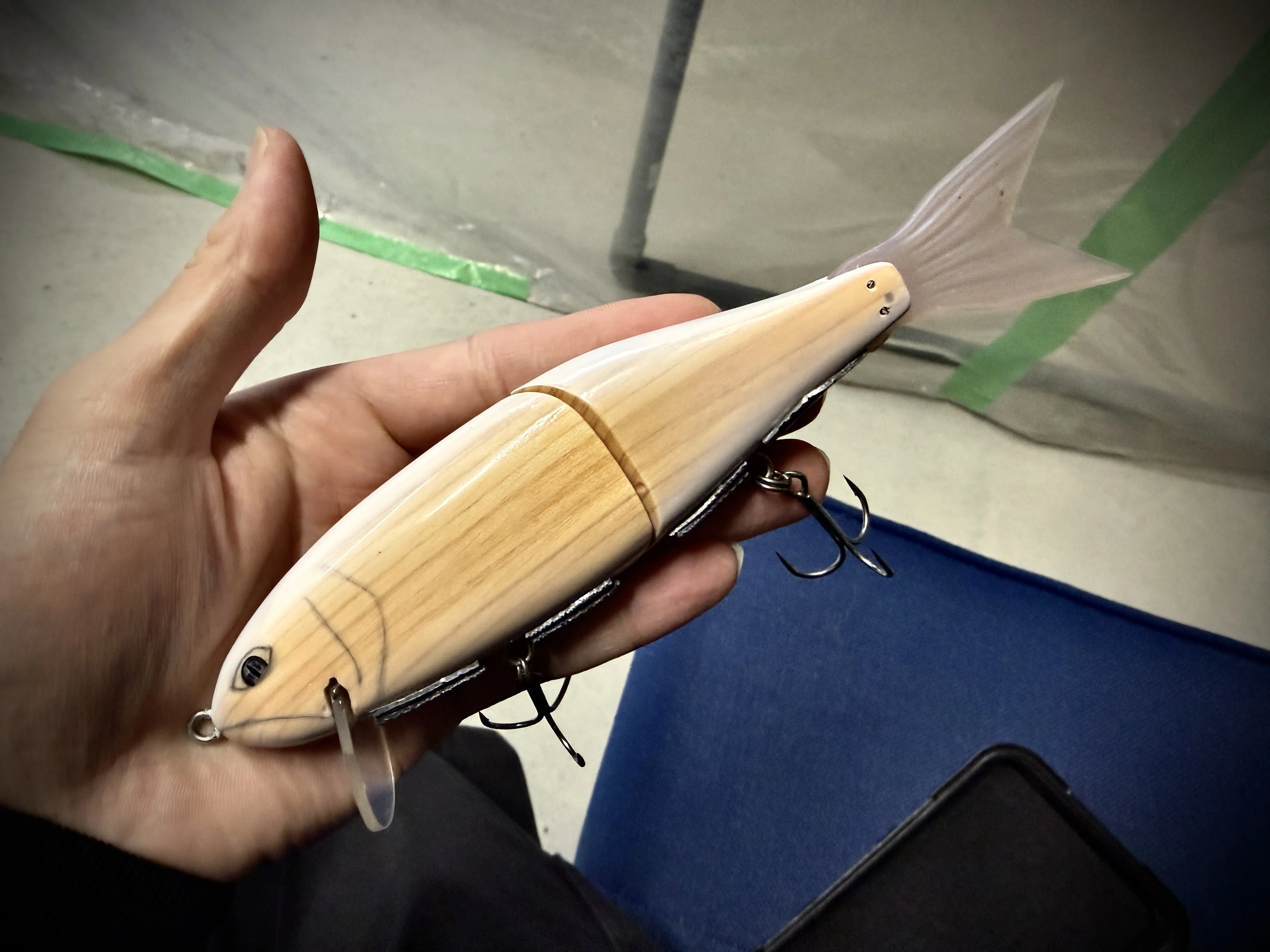 自作ビッグベイトで釣れるまでを書きました｜chafnooshinobi