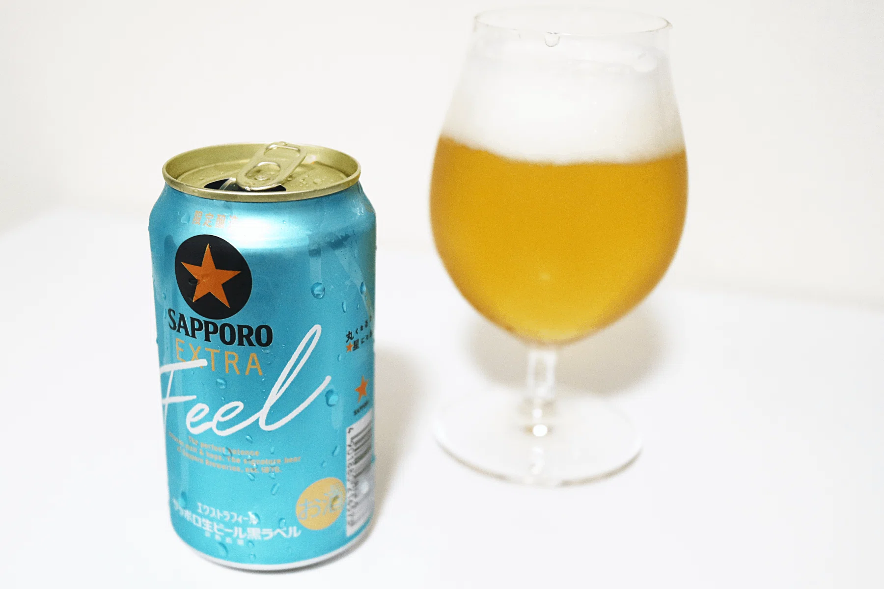 Sapporo Draft Beer Black Label EXTRA FEEL, a 