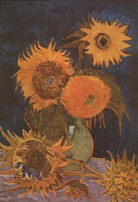 幻の傑作、灰に消えた黄金の輝き。ゴッホ『芦屋のひまわり』。戦争が