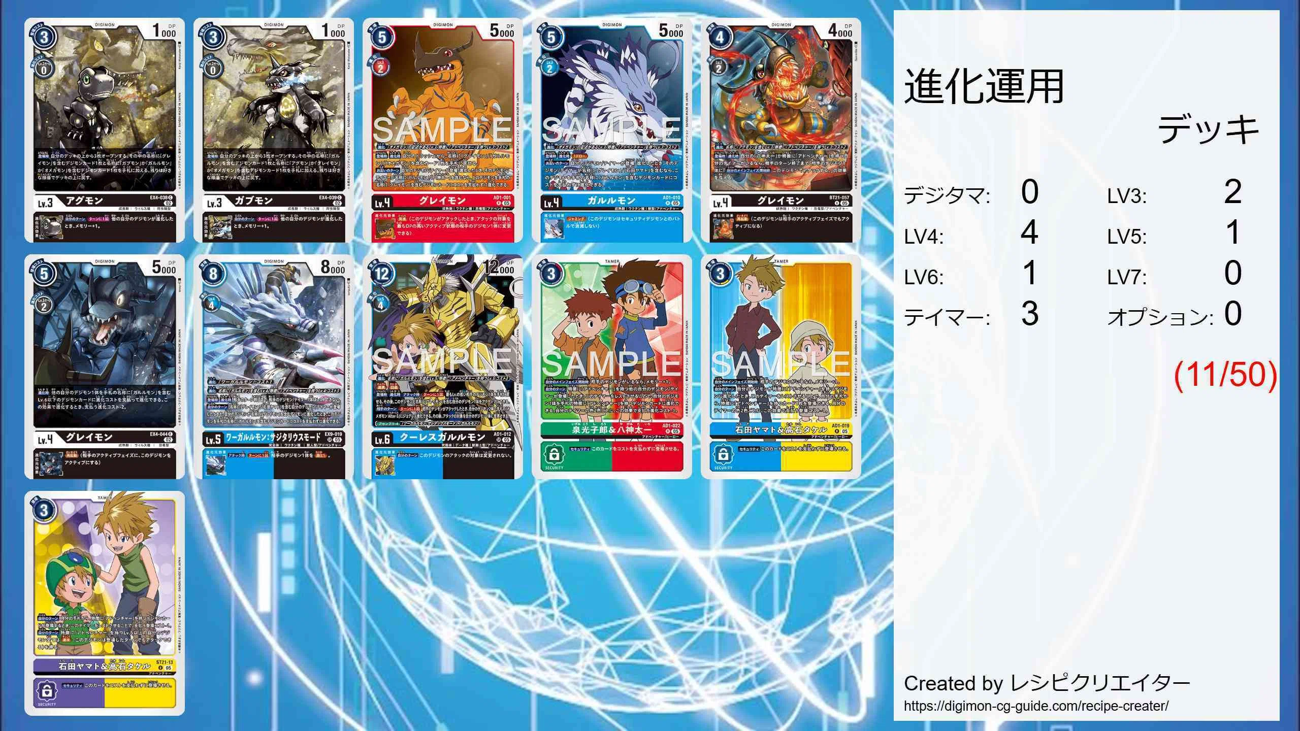 デジカAD1カード評価-クーレスガルルモン｜enakan_izayoi