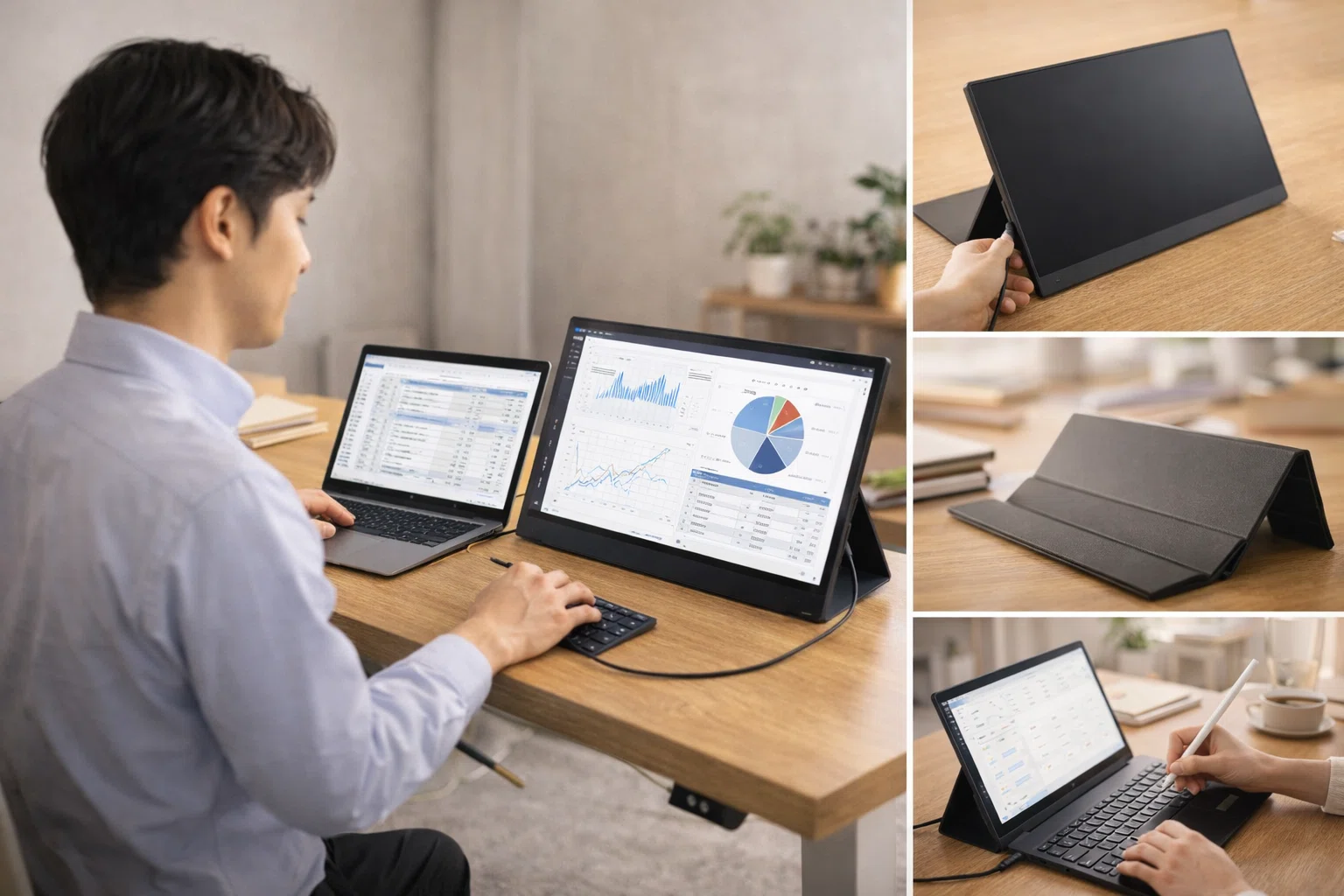 在宅ワークにおすすめのモバイルモニター7選！失敗しない選び方と