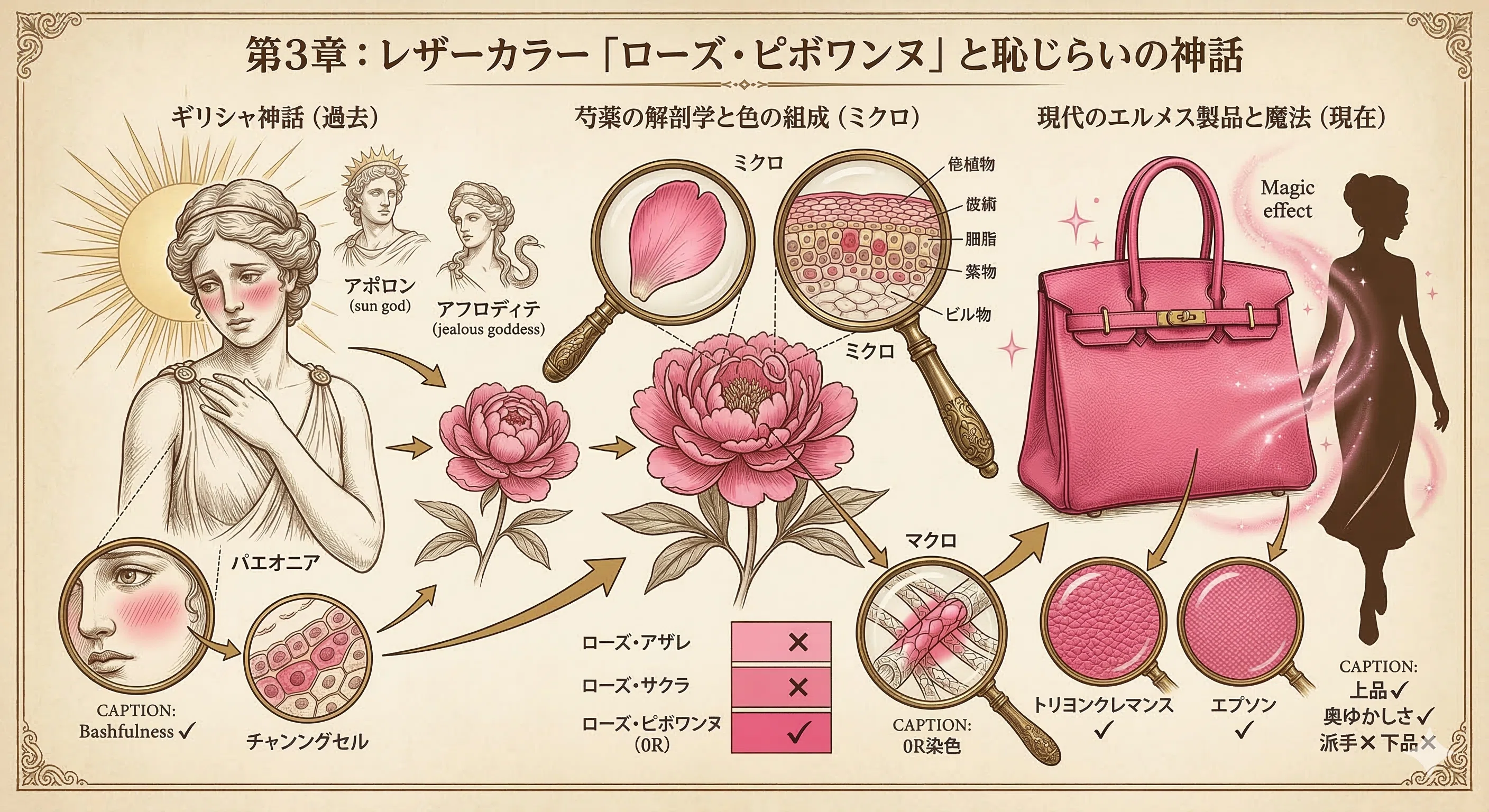 ⭐︎希少HERMESヴィンテージ⭐︎PIVOINES ROSES 芍薬　中皿　2枚 ピボワンヌ (Pivoine) 徹底解剖：ポロの季節（ザ・シーズン）を彩る