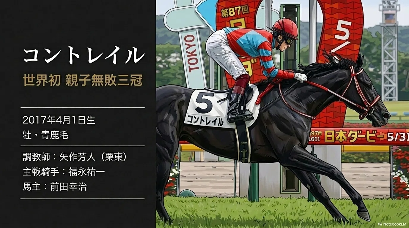 【競馬】コントレイル三冠記念・小皿セット／JRA／入手困難 コントレイル ― 世界初の親子無敗三冠 ―｜ハサミおじさん