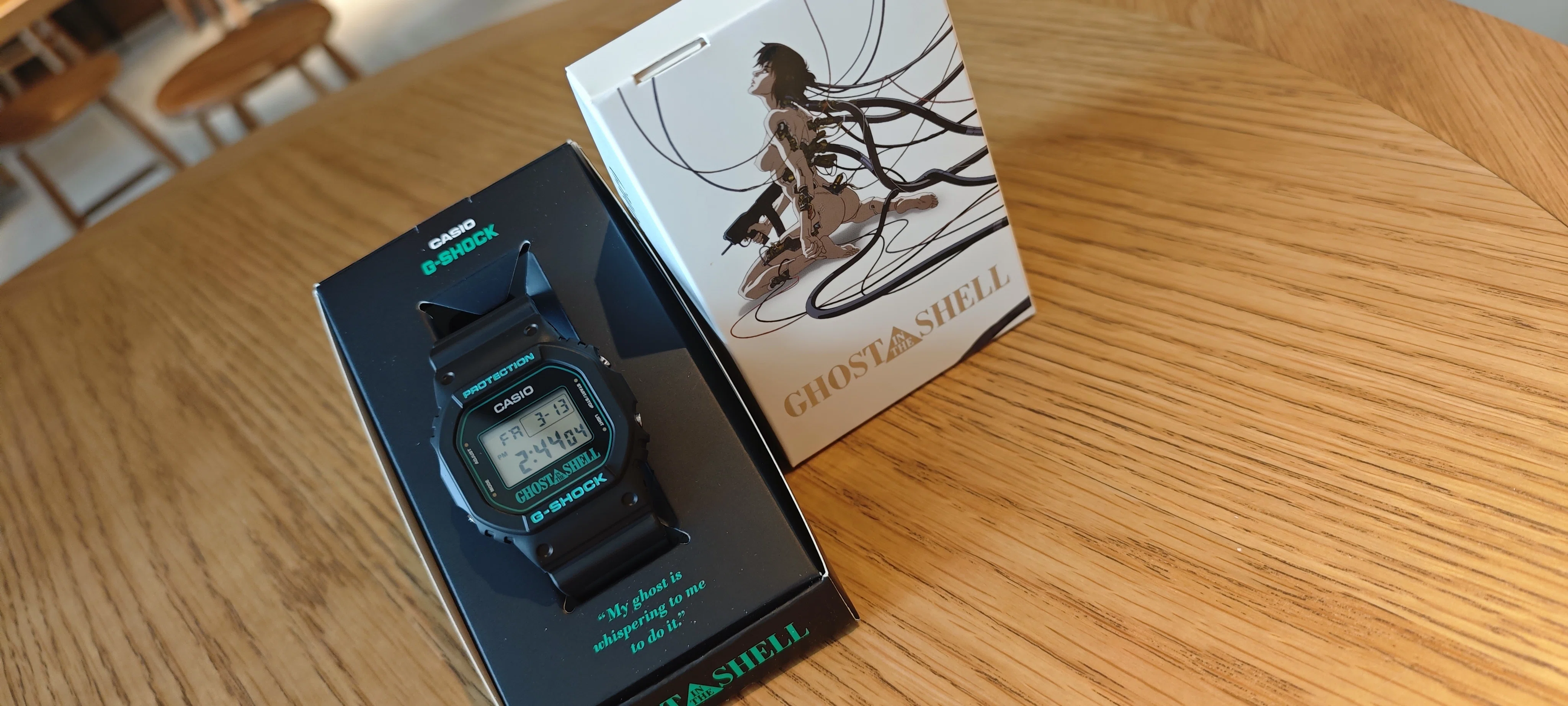 攻殻機動隊展 G-SHOCKとAR Vision目的の2周目｜北村あおい