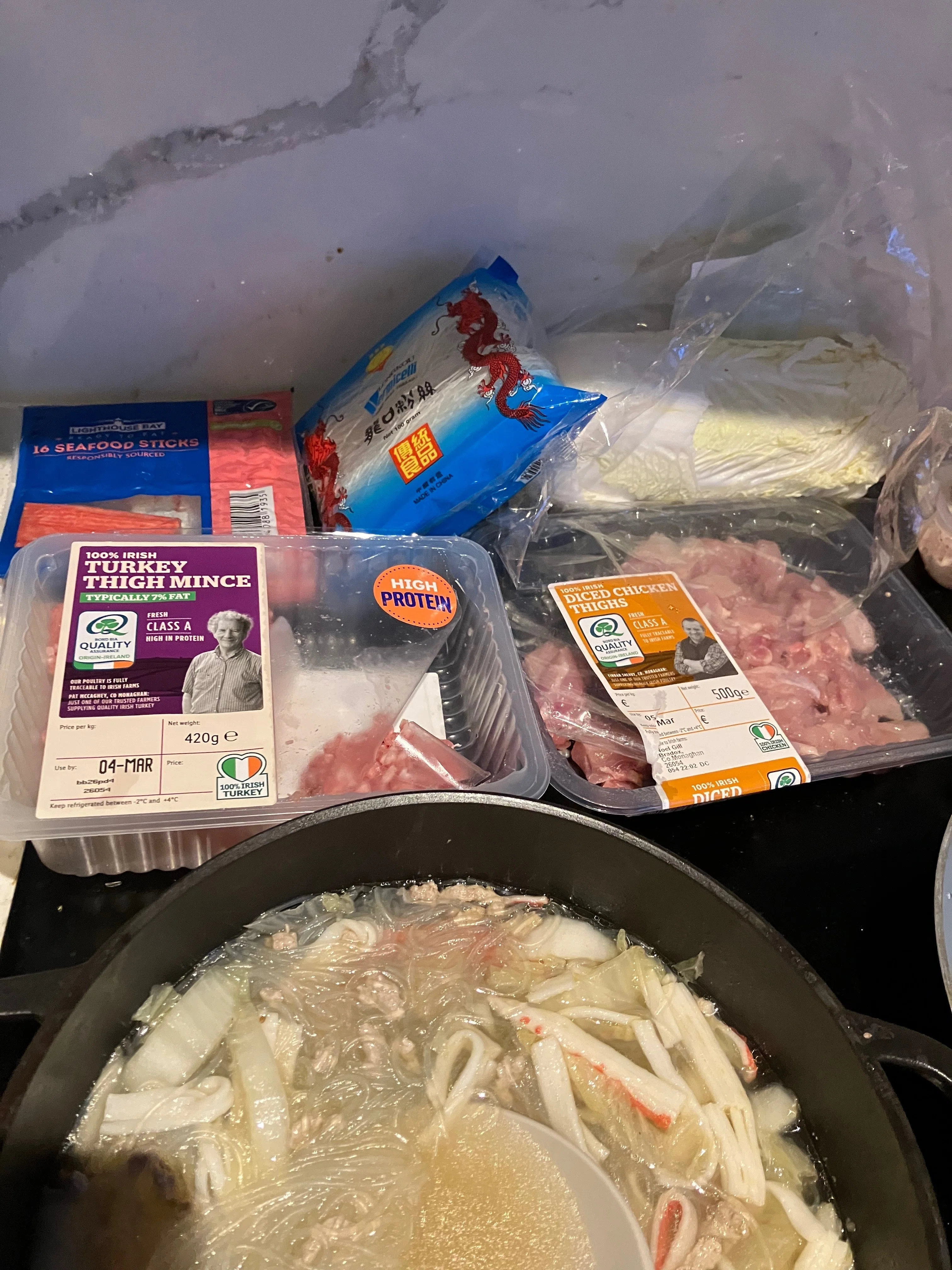 アイルランドで作る夕飯🍚｜Eire