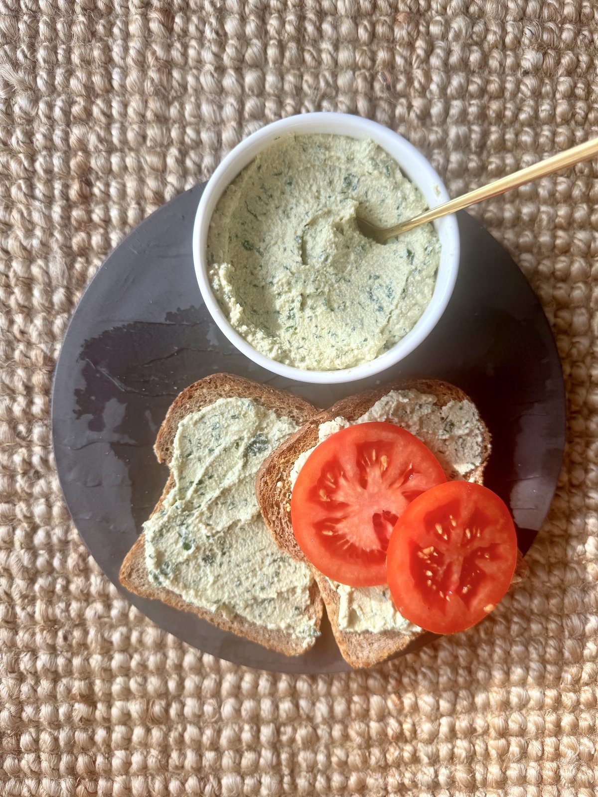 ヴィーガンハーブクリームチーズ(ナッツフリー)