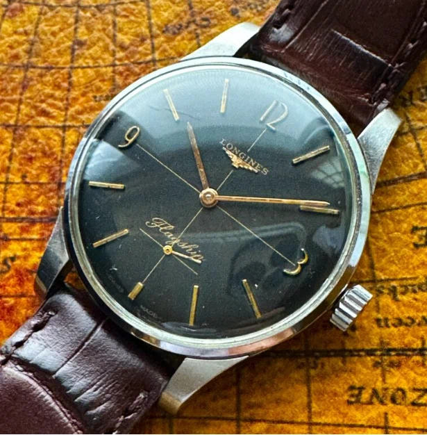 16.Longines フラッグシップ 名機Cal.30L 1950〜60年代｜手巻き