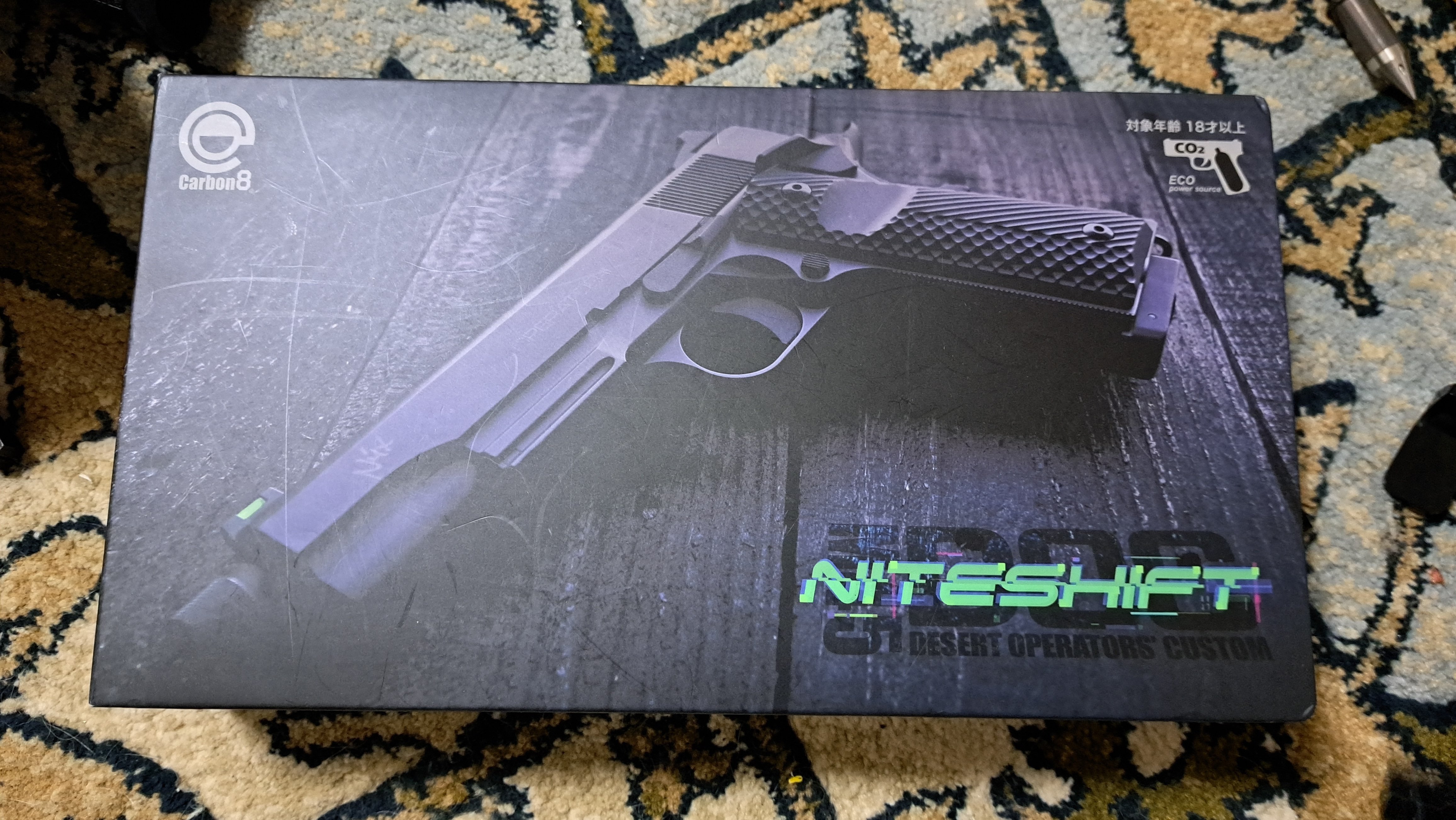 カーボネイト M45DOC -NiteShift ナイトシフト CO2GBBレビュー｜郭公