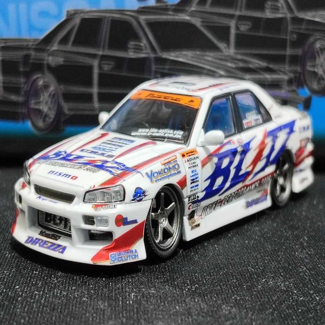 MORTAL MODEL 1/64 BLITZ ER34 D1 SPECIAL 2006｜岡田衛