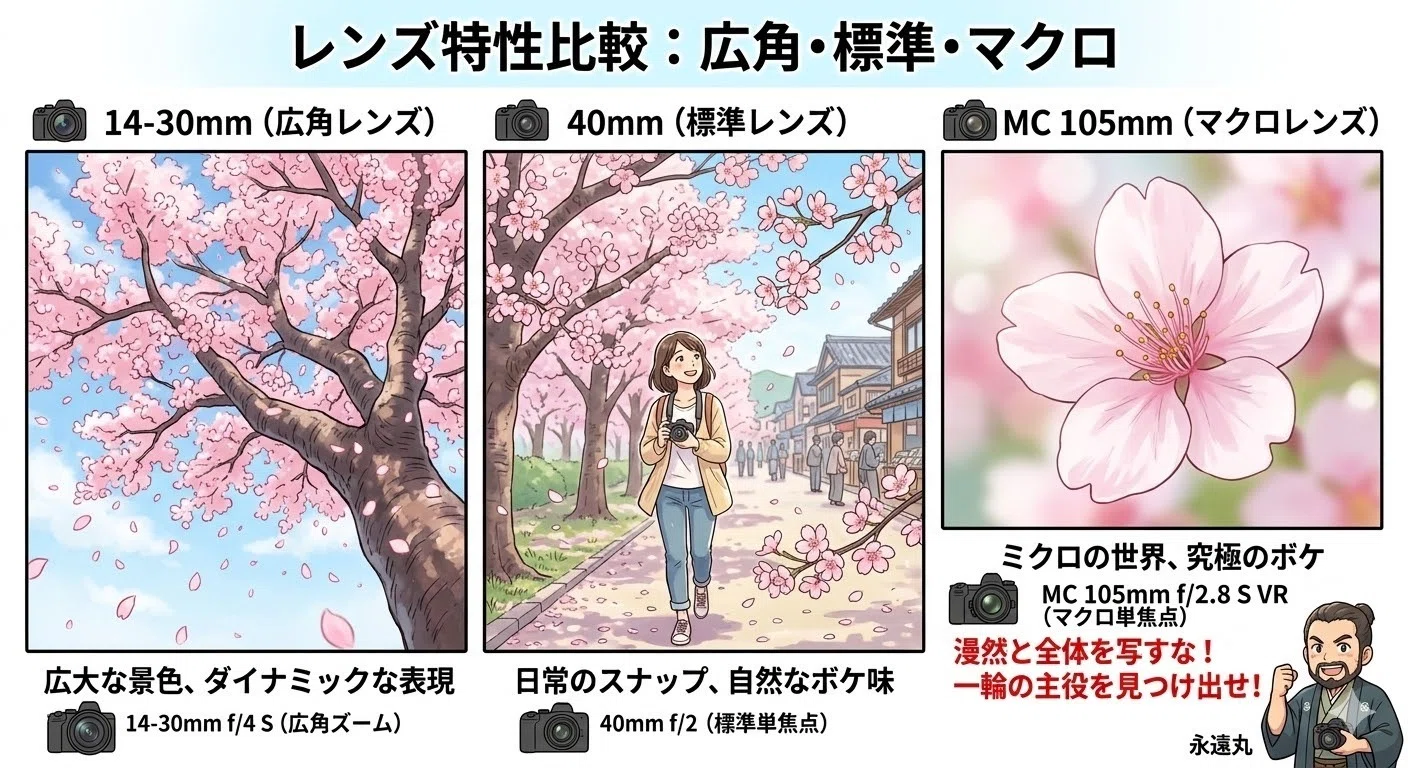 保存版】オート卒業で桜が激変！Nikon Z fでふんわり春を撮る「光と