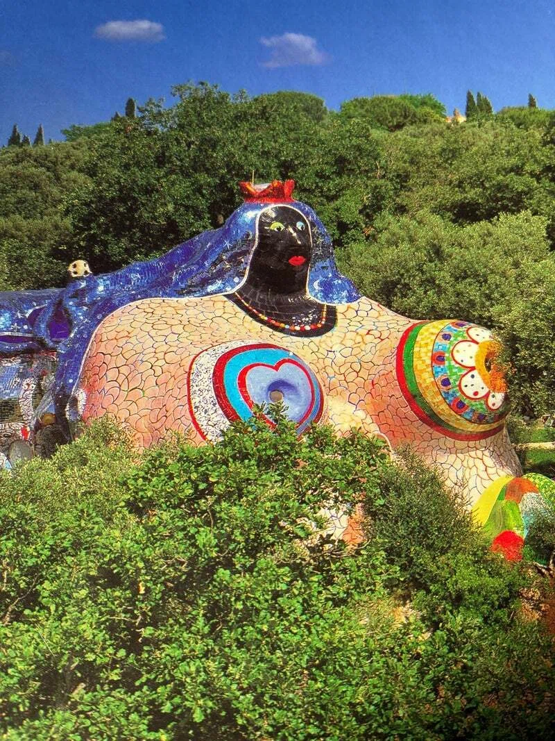 ニキ・ド・サンファル アートブック The Tarot Garden 彫刻庭園 巨大な彫刻の庭。タロット・ガーデン｜風間由羽｜タロット講師