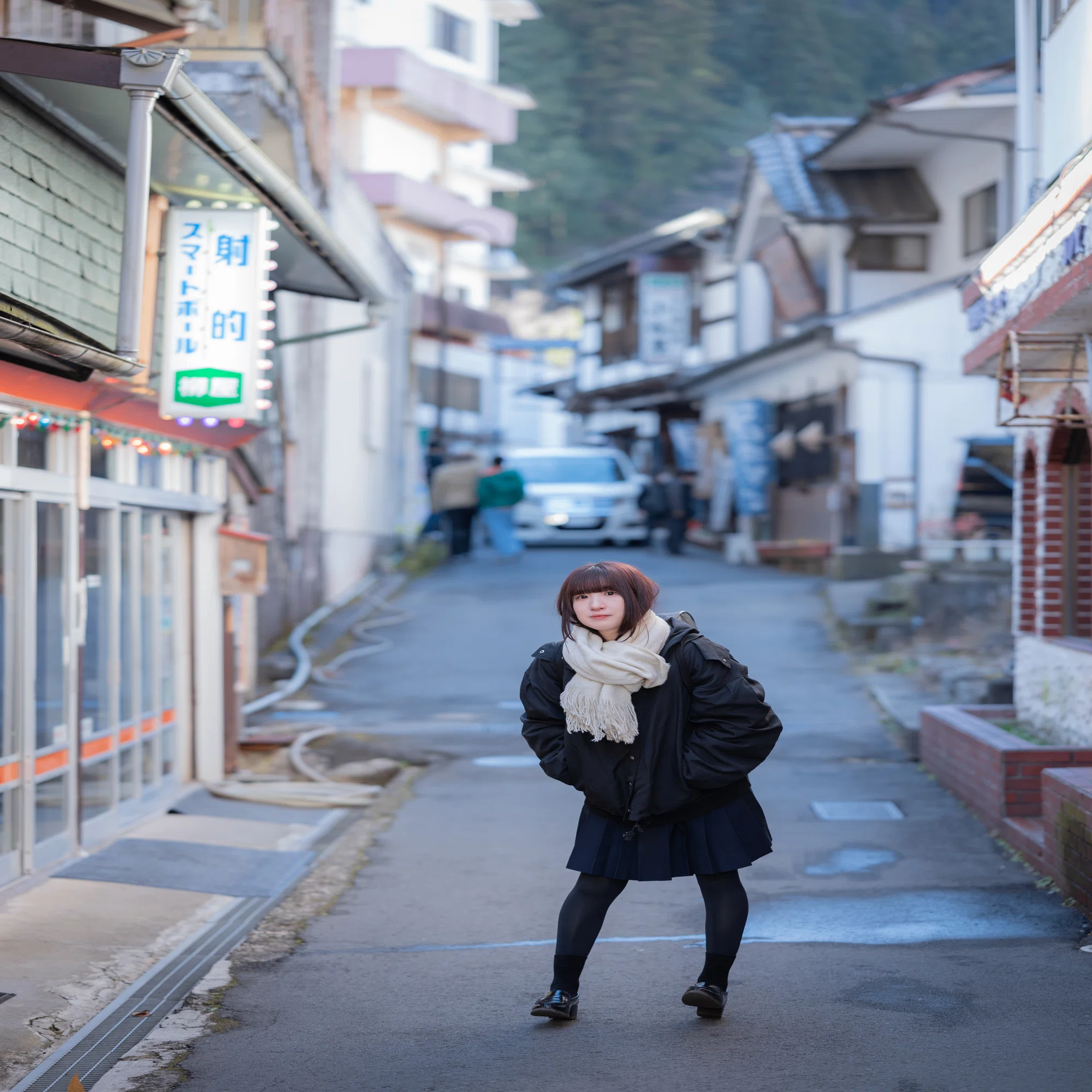 撮影記録】四万温泉でポートレートを撮る｜八木橋