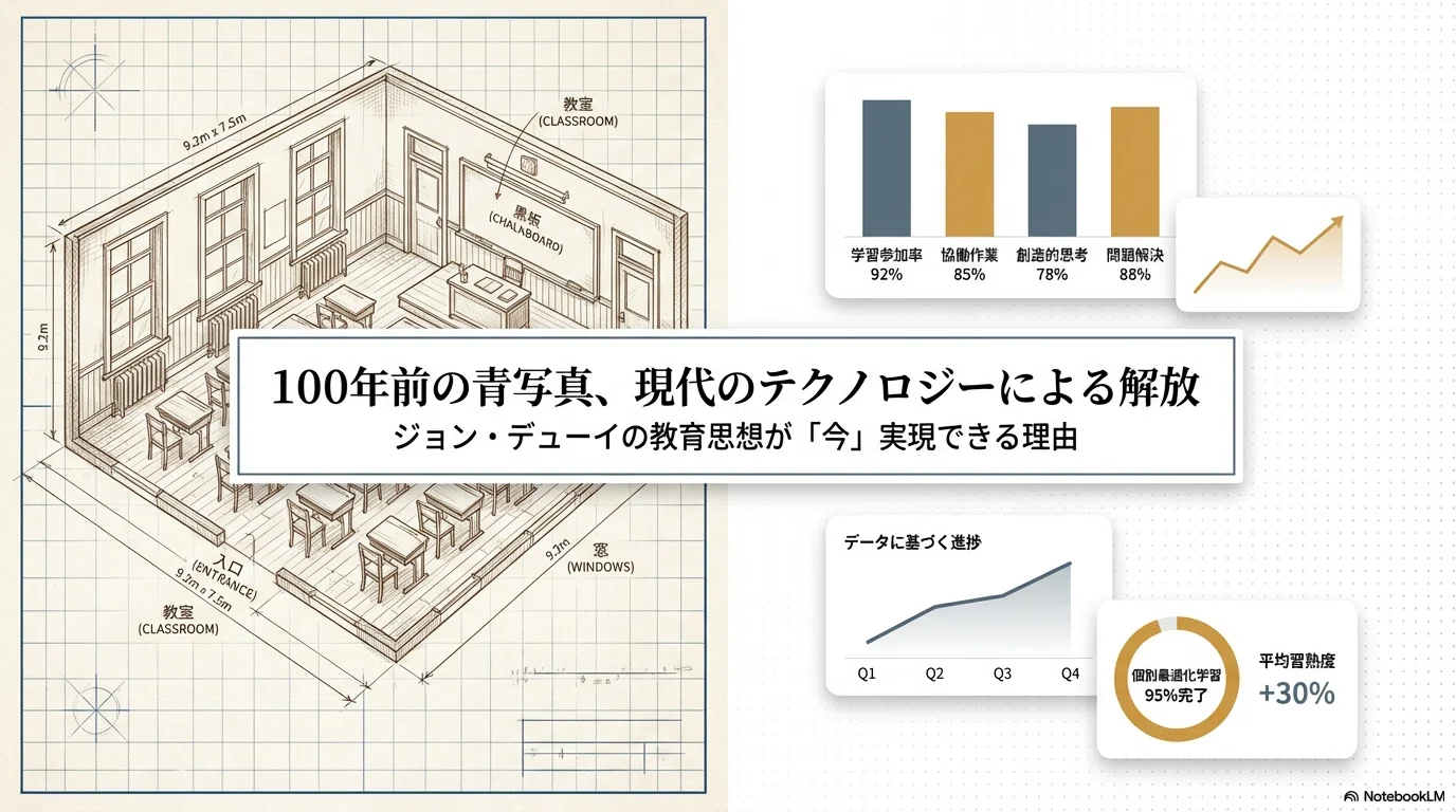 第8回：ジョン・デューイの教育思想が今こそ実現できる理由 ―100年前の