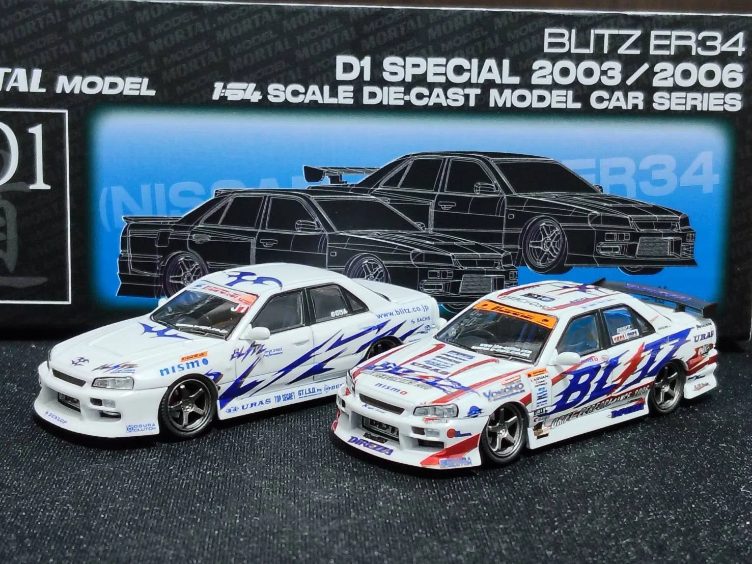 MORTAL MODEL 1/64 BLITZ ER34 D1 SPECIAL 2006｜岡田衛