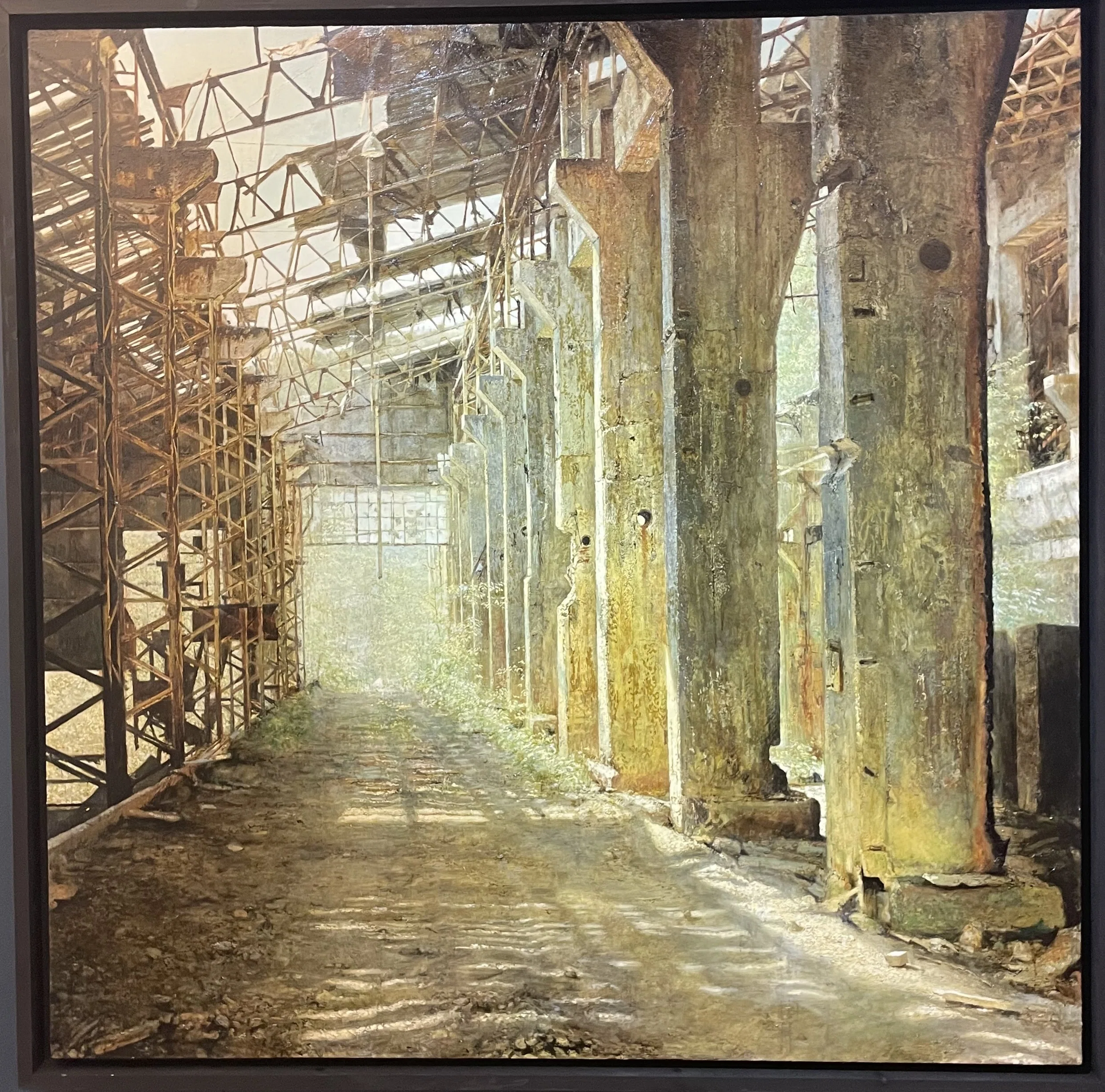 橋本画伯、沼津市のコミュニティセンターにも大型の絵が展示されてます。 絵画や版画、陶芸 創作豊かに 沼津の愛好家団体が100回目の作品展
