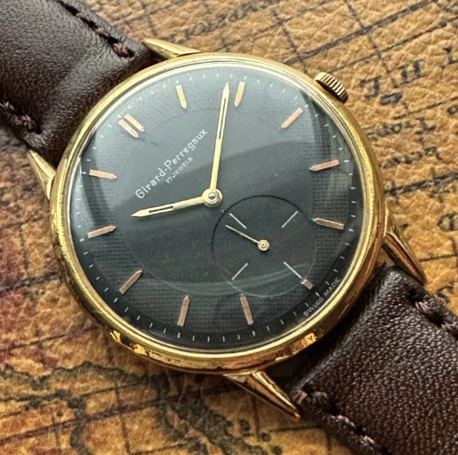 17.【Girard-Perregaux アンティーク時計】1950年代製 手巻き Cal.GP12
