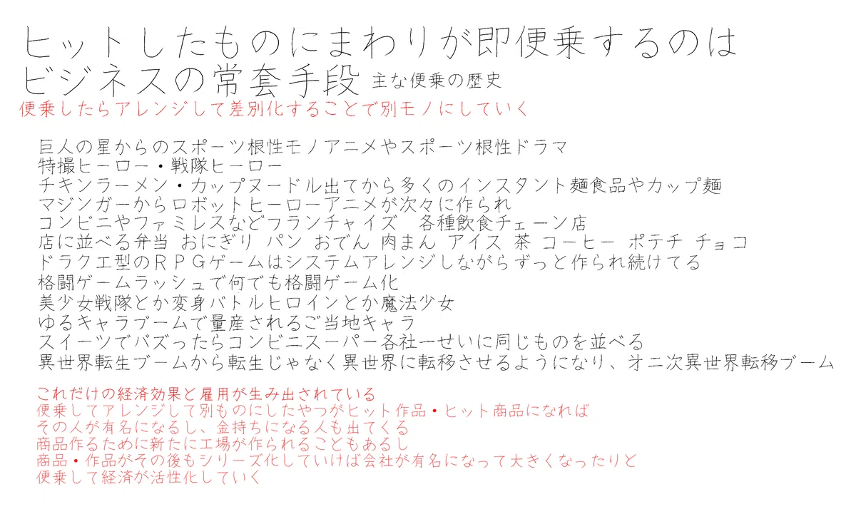 現在も便乗して新しいものが作られてるジャンル|学校では役に立たない哲学