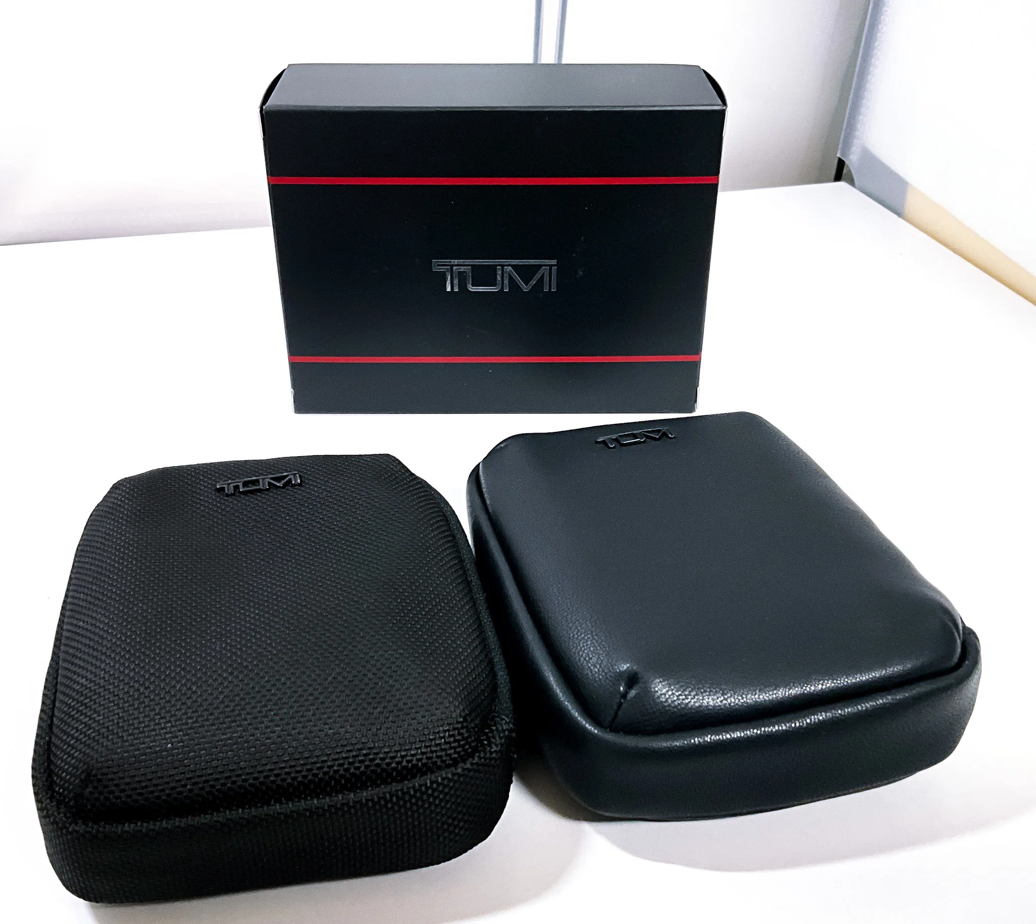 TUMI】「モジュラー・アクセサリー・ポーチ レザーver.」を開封【過ぎ