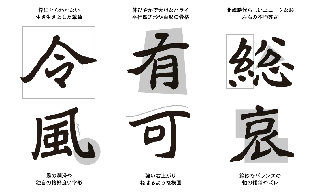 手書き書体】会社の本棚で、1500年前の鼓動を見つけた話【鄭道昭