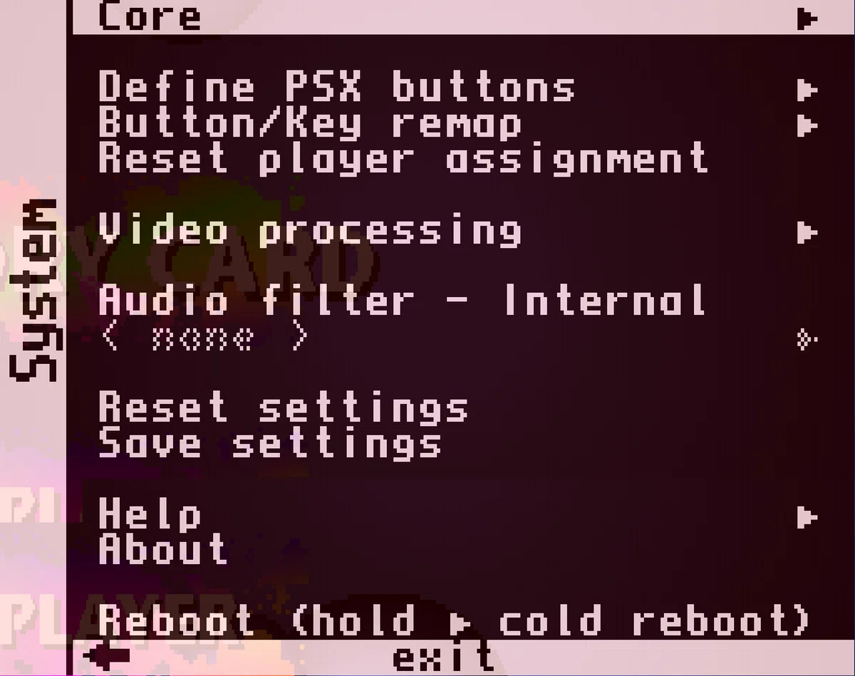 Ps1000 Menu SuperStation One/MiSTer PSX Core Instruction Manual (Beta Version)|T4YK ...