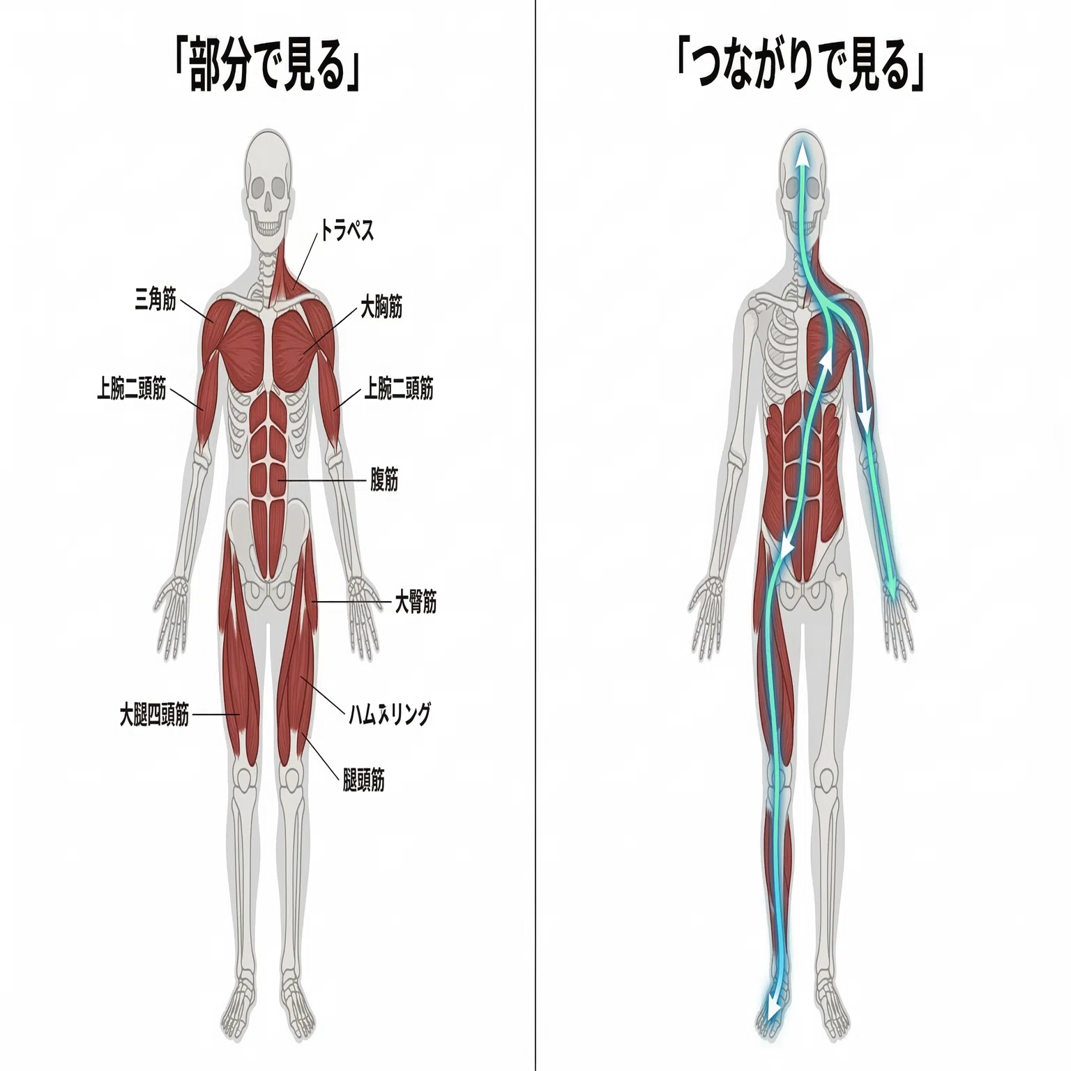 アナトミー・トレインとは何か？｜沖野 一平｜0から学ぶ解剖学と海外の