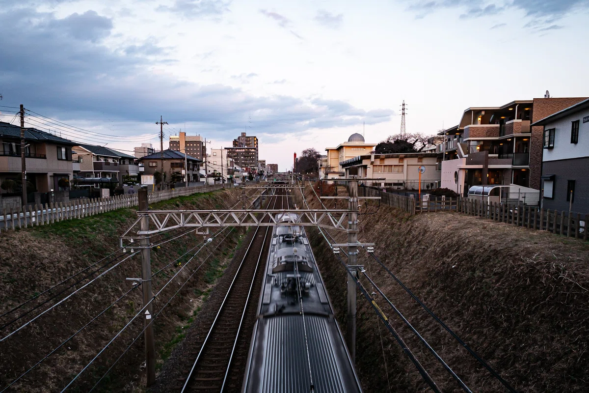【写真】陸橋付近から2026.3_勝田台駅付近|山田寛丈