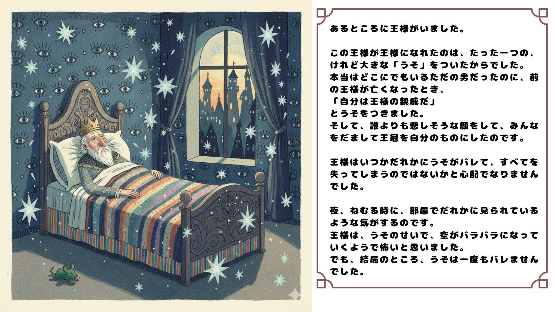 絵本＞うそつきな王様｜福田 鳳