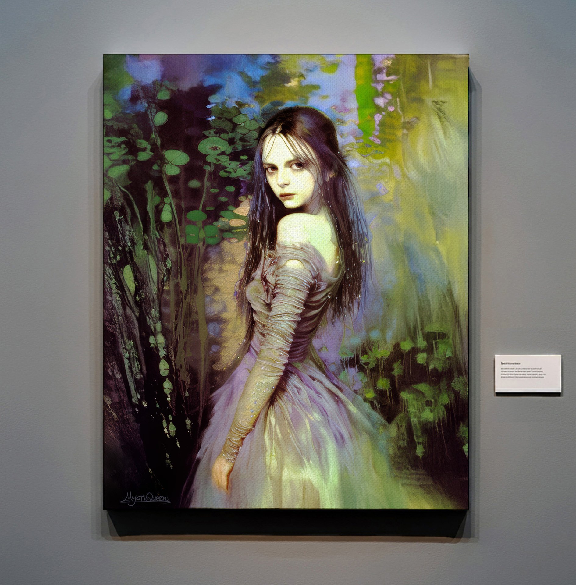 作品紹介】Mystique in Bloom #279: A Smile Blending into the Forest