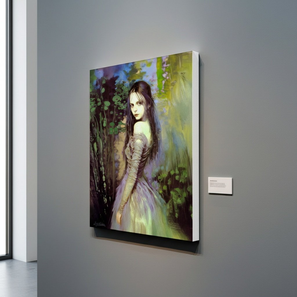 作品紹介】Mystique in Bloom #279: A Smile Blending into the Forest