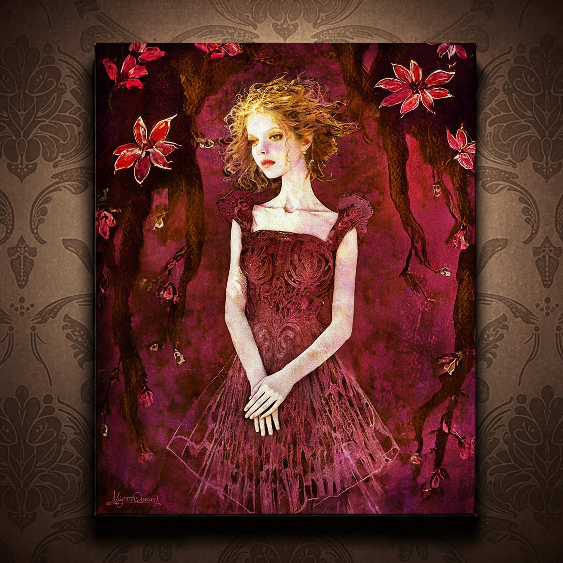 作品紹介】Mystique in Bloom #285: The Scarlet Sprite of the