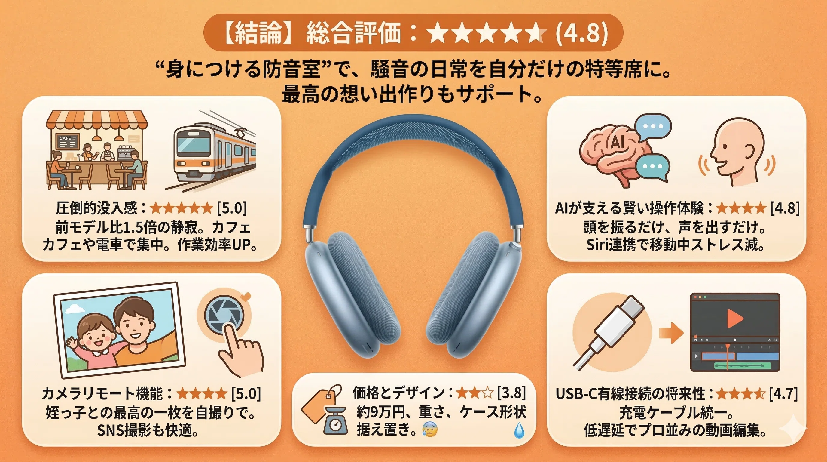AirPods Max 2は高すぎる？9万円の投資で作業環境が激変する本当の理由