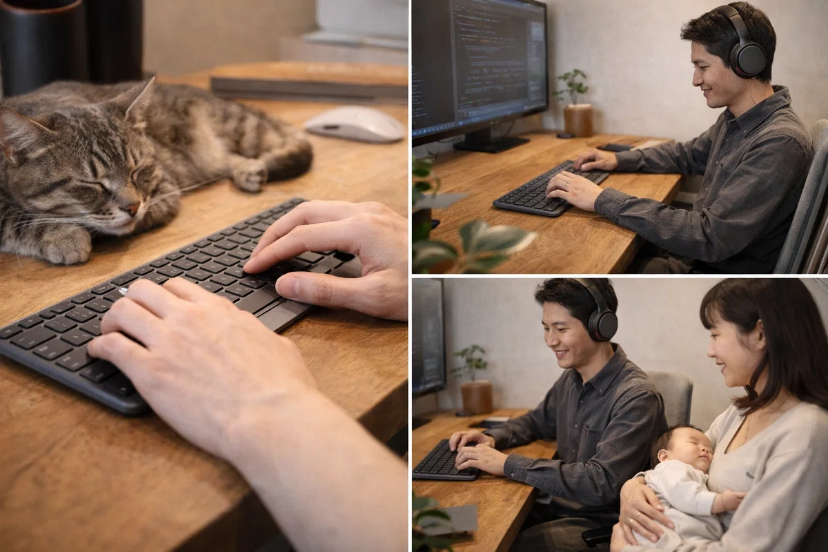とにかく静かなキーボードを使うと在宅ワークで本当に変わること